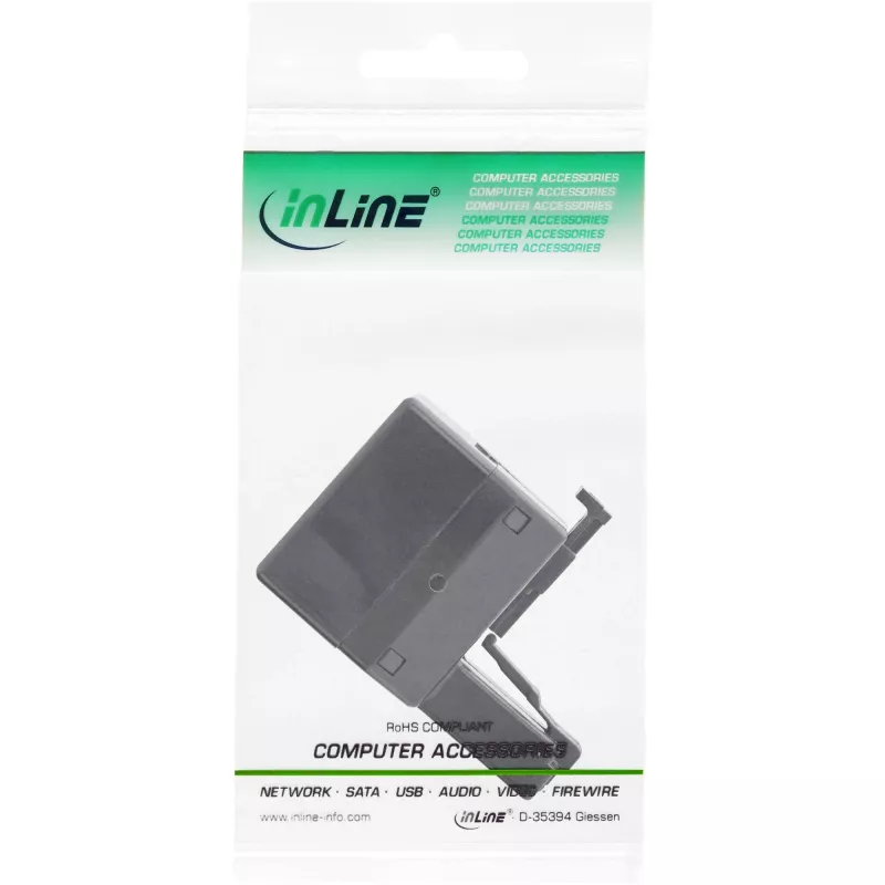 InLine ISDN Distribution rack 1x RJ45 M / 2x RJ45 F w/o terminal resistor