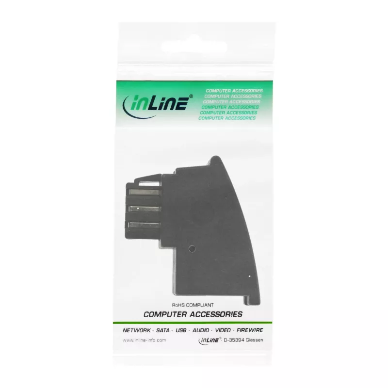 InLine TAE-F German Adapter TAE-F German Plug / RJ11 socket