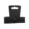 Cable marker ties InLine 200 mm x 5 mm, nylon, Eurohole, black, 100 pcs