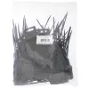 Cable marker ties InLine 200 mm x 5 mm, nylon, Eurohole, black, 100 pcs