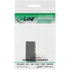 InLine DisplayPort Adaptor, DisplayPort male / female downward angled