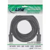 Active DisplayPort 1.4 Cable InLine 17207P 8K4K Black Gold 7.5m