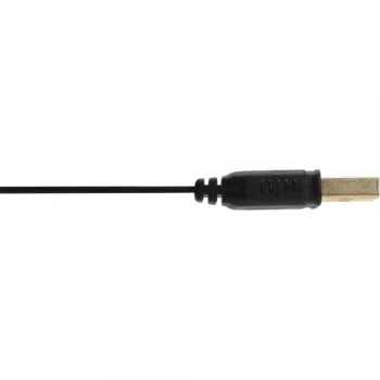 InLine USB 2.0 Flat Cable Type A male / female gold plated black 5m