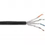 InLine Outdoor Install. Cable S/FTP PiMF Cat.7a AWG 23 Copper 1200 Mhz PE, 300m