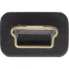 InLine USB 2.0 Flat Cable USB Type A male / Mini-B male 5pin black/gold 5m