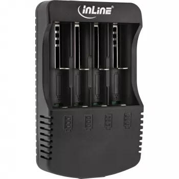 InLine Charger for Lithium and NiCd+NiMH batteries, 1 pc