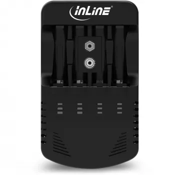 InLine Battery Charger NiMH/NiCd, AA AAA and 9V