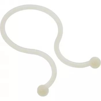 Cable ties (twist ties) InLine 26–30 mm, nature color, 100 pcs
