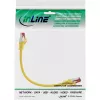 InLine Patch Cable S/FTP PiMF Cat.6 250MHz copper halogen free yellow 0.3m