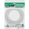 InLine Patch cable, Cat.6A, S/FTP, TPE flexible, white, 10m