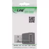 InLine USB 3.2 adapter, USB-A male to internal USB-E front panel socket