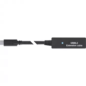 InLine USB 3.2 Gen.1 active extension, USB-C male to USB-C female, 5m