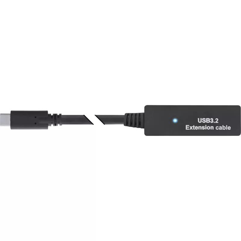 InLine USB 3.2 Gen.1 active extension, USB-C male to USB-C female, 5m