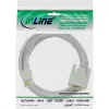 InLine HDMI to DVI Cable male / 18+1 male white gold 5m
