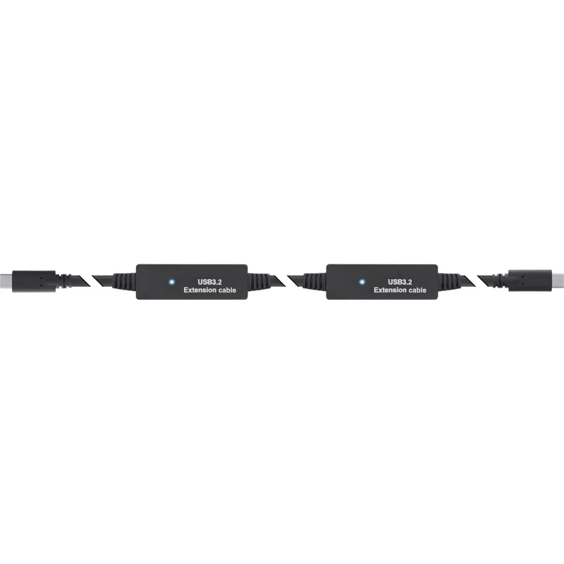InLine USB 3.2 Gen.1 active cable, USB-C male to USB-C male, 10m