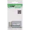 InLine USB 3.2 adapter, internal USB-E front panel male to USB-A female