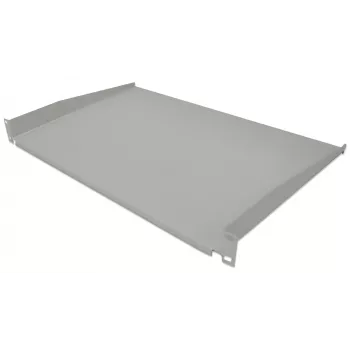 Intellinet 19 inch Cantilever Shelf, 1U, 350mm Depth, Non-Vented, Max 25kg, Grey, 3-Year Warranty
