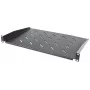 Intellinet 19 inch Cantilever Shelf, 1U, Shelf Depth 350mm, Vented, Max 25kg, Black, Three Year Warranty