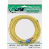 InLine Fiber optical duplex cable, LC/SC, 9/125µm, OS2, 7.5m