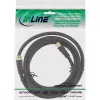 SAT Cable Premium InLine 69310P 10m 2x shielded 2x F-male black