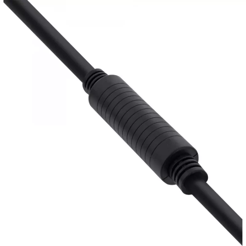 InLine , active High Speed HDMI Cable w/Ether., M/M, black, golden contacts, 30m