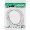 InLine Antenna Cable 2x shielded ultra low loss >75dB white 10m