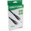 InLine USB 2.0 cable, USB-C male/male 100W quick charger cable, 2m