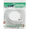InLine Patch Cable S/FTP PiMF Cat.6 250MHz PVC copper white 15m