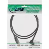 InLine Micro USB 2.0 Cable USB Type A male / Micro-B male, angled, black, 2m