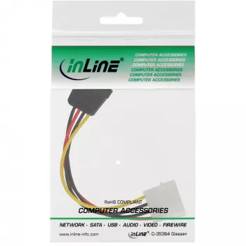 InLine SATA Power Cable 1x 5.25 inch / SATA 0.15m