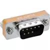 InLine Null Modem Adapter DB9 Pin male / female