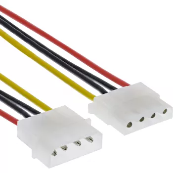 InLine Power Supply Extension Cable 4pin male / female 29650B
