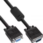 InLine S-VGA Extension Cable 15HD male / female black 3m