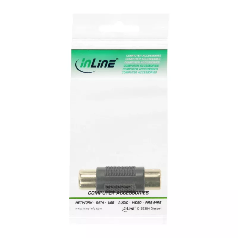 Audio Adapter RCA female / female InLine 99315