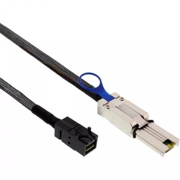 InLine Mini SAS HD Cable SFF-8643 to SFF-8088 1m