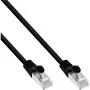 InLine Patch Cable SF/UTP Cat.5e black 0.5m