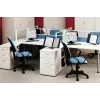 Document Display Carousel Desk Durable Sherpa Style Table 10