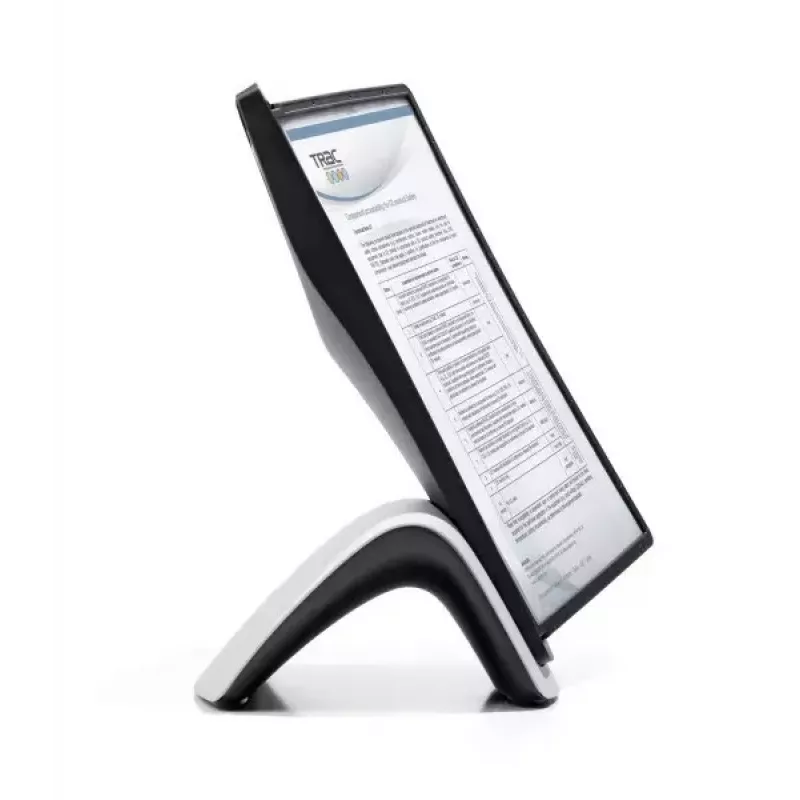 Document Display Carousel Desk Durable Sherpa Style Table 10