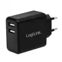 Charger Indoor LogiLink PA0210 Universal Black