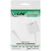 InLine Mini DisplayPort male / DVI-D 24+1 Adapter female white, 0.15m