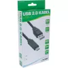 InLine USB 2.0 Cable, USB-C male / USB-A male, black, 5m, 5 m, USB C, USB A, USB 2.0, 0.48 Gbit/s, Black