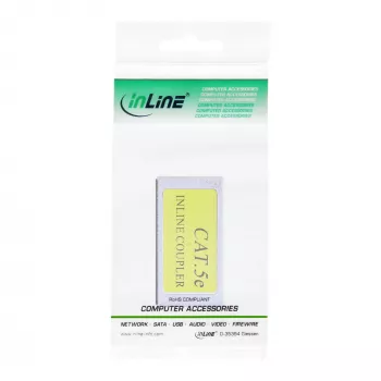 InLine Cat.5e Crossover Adapter direct to crossover 2x RJ45 female shielded