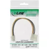 InLine Mainboard Power Cable Adapter 5.25 inch / 4pin 12V 0.20m