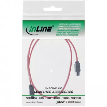 InLine SATA 6Gb/s Cable with latches 1m
