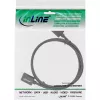 InLine DisplayPort 1.4 cable Slim, 8K4K, black, gold-plated contacts, 1m
