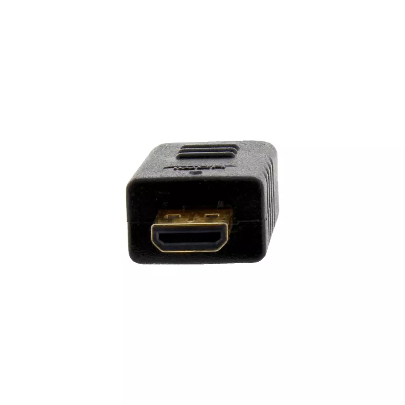 InLine High Speed HDMI Cable with Ethernet, AM/DM, super slim black/gold, 0.3m