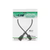 InLine cold device extension, C13 / C14, black, 0.3m