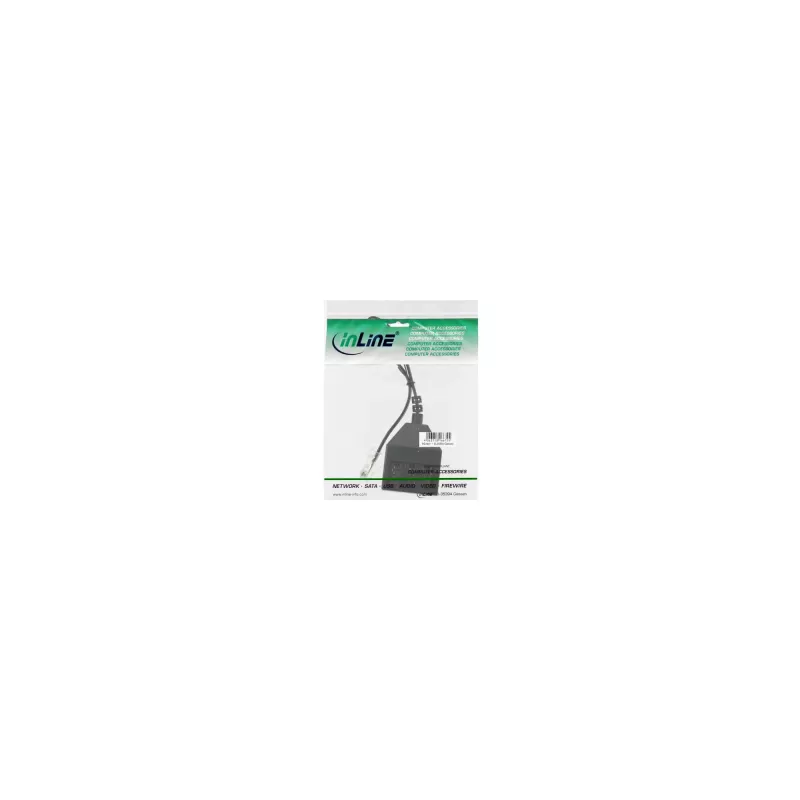 InLine TAE adapter Cable RJ45 male to TAE NFN female 69942