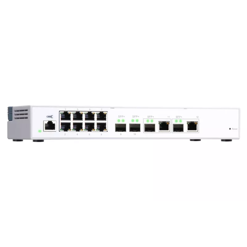 QNAP QSW-M408-2C network switch Managed L2 10G Ethernet (100/1000/10000) White