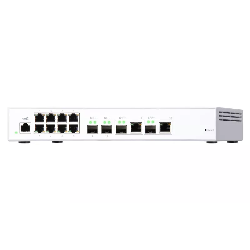 QNAP QSW-M408-2C network switch Managed L2 10G Ethernet (100/1000/10000) White